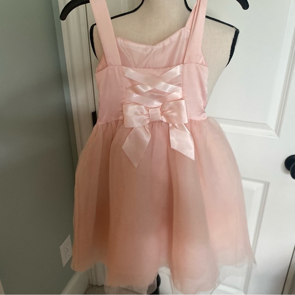 Janie & Jack NWOT Pink Formal Dress size 6 - Picture 2 of 5
